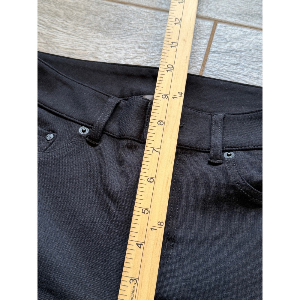 Eddie Bauer Slim Straight Pants Womens 6 Black 5-Pocket Stretch Hiking Travex - Picture 11 of 12